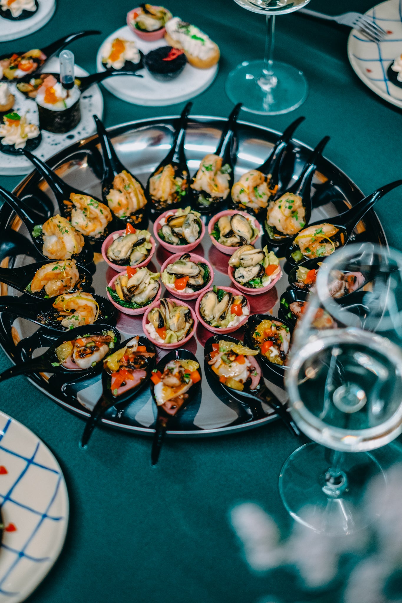 Vieno kąsnio užkandžių rinkinys Kūčioms-Kalėdoms / 70 vnt.