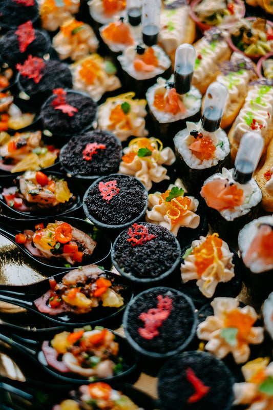 Vieno kąsnio užkandžių rinkinys Kūčioms-Kalėdoms / 70 vnt.