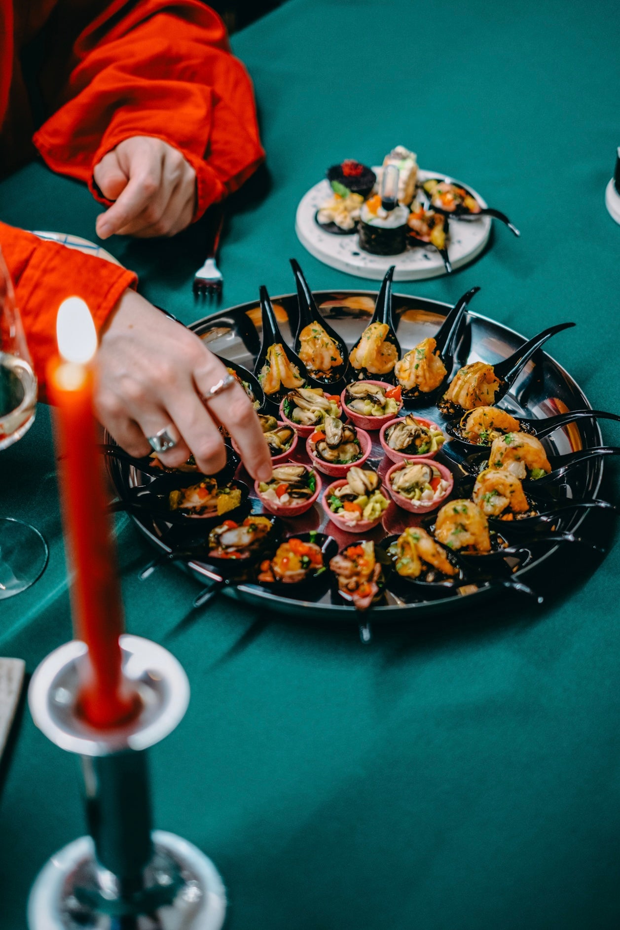 Vieno kąsnio užkandžių rinkinys Kūčioms-Kalėdoms / 70 vnt.